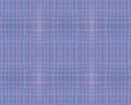 Blue Pastel Check. Seamless Plaid Pattern. British Prints. Classic Gingham Flannel. Geometric Pastel Check. Man Stripe Wallpaper. Irish Checkered Cloth. Tartan Fabric. Pastel Check.の写真素材