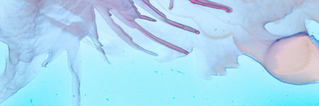 Pigment Abstract Art. Mineral Background. Marin Alcohol Inks Texture. Sophisticated Flow Paint....