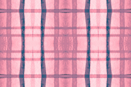Watercolor Scotland Fabric. Red Tartan Blanket. Seamless Trendy Tile Print. Checkered Ornament. Man...