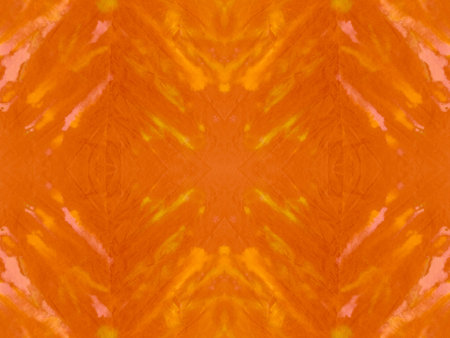 Seamless Autumn Tie Dye Batik Texture. Aquarelle Traditional Pattern. Hand Drawn Paint Stain. Grunge...