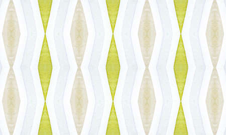 Seamless African Pattern. Watercolor Rhombus Ornament. American Tile. Traditional Tribal Texture. African Pattern. Fashion Zigzags. Mexican Print. Grunge Squares. Watercolour African Pattern.の写真素材