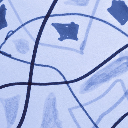 Geometric Abstract. Clouds Grunge Texture. Nautical Chaotic Scrawl. Scratch Sketch. Sea Scribble...