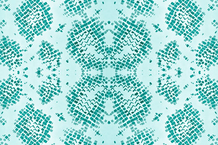 Seamless Splatter Reptilie Pattern. Blue and White Colors. Jungle Safari Illustration. Cobra Leather Wild Print. Aquarelle Artistic Fabric. Watercolor Splatter Reptilie Pattern.の写真素材