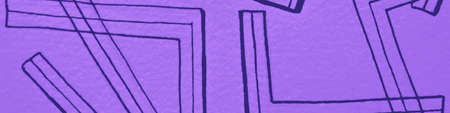 Mauve Handmade Lines. Violet Grunge Pattern. Bohemian Ethnic. Elegant Artistic Lineal Background. Ink Brush Strokes. Abstract Grunge. Bohemian Ethnic. Handmade Lines.の写真素材