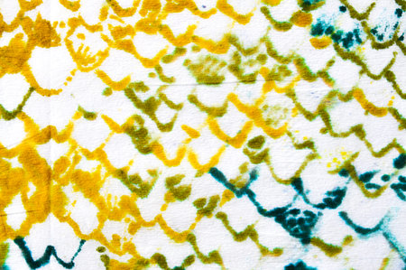 Snake Texture. Artistic Painted Fabric Template. Aligator Leather Wild Print. Green Color. Trendy...