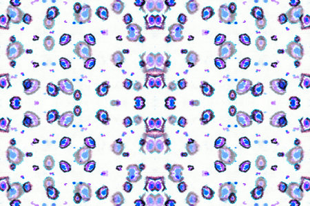 Animal Print Leopard. Multicolor, Colorful Background. Exotic Handdrawn Fabric Design. Fashion...