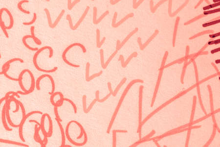 Scribble Background. Spring Scratch Drawn. Spring Handmade Scrawls. Wave Ink Stroke. Romantic Abstract Mark Scribble. Scratch Texture. Chaotic Doodles. Romantic Graphic Strokes.の写真素材