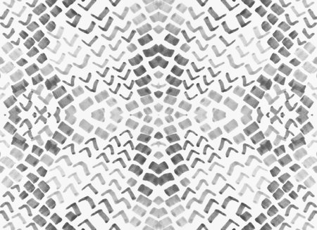Seamless Splatter Reptilie Pattern. Monochrome, Black and White. Trendy Safari Wallpaper. Cobra...