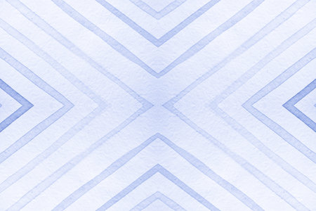 Seamless Geometric Ethnic Pattern. Hand Drawn Stripes Ornament. Blue and White Vintage Rhombuses....