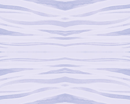 Seamless African Ornament. Abstract Animal Pattern. Pastel Tiger Zoo Design. Watercolor Stripes...