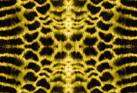Seamless Snake Texture. Yellow, Brown and Gold. Trendy Jungle Wallpaper. Cobra Leather Wild Print....