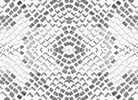 Seamless Snake Skin. Anaconda Leather Wild Surface. Wild Zoo Wallpaper. Monochrome, Black and White....