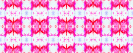 Watercolor Ethnic Tye-Dye Texture. Painted Background in Japanese Style, Red Color. Grunge Aquarelle...