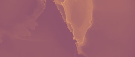 Ink Gold Pattern. Red Glitter Effect. Orange Art Heat Brass Abstraction. Brown Hell Artistic Fire....