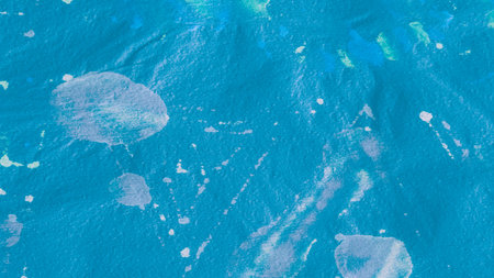 Mineral Dirty Art Print. Hand Drawn Work. Tie Dye Pattern. Brushed Concrete. Mint Tie and Dye....