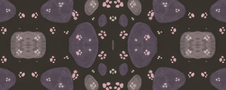 Nude Panther Imitation. Beige Spotted Ocelot Pattern. Watercolour Jungle Ornament. Retro Cats Print...