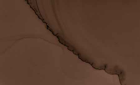 Liquid Chocolate Texture. Brown Coffee Wallpaper. Black Cookie Surface. Watercolour Choco Splash....