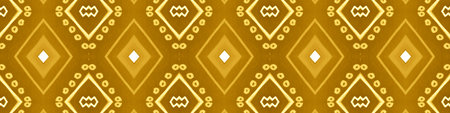 Seamless Gold Aztec Pattern. Abstract Native Ornament. Bohemian Ethnic Motif. Zig Zag Pillow Design....
