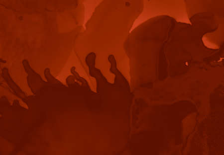 Blood Spatter Black. Abstract Valentine Wallpaper. Bloody Halloween Banner. Splat of Liquid Stains. Blood Splatter. Abstract Valentine Background. Stains of Fluid Paint. Blood Spatter Red.の写真素材