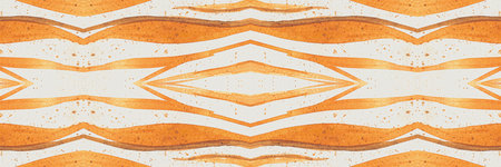 Seamless Animal Pattern. Zebra Stripes. Abstract Tiger Skin. Watercolor Africa Background. Color...