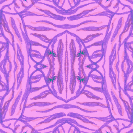 Seamless Animal Skin. Abstract Tiger Texture. Bright Watercolour Lines. Seamless Cheetah Wallpaper. Animal Fur. Fashion Jungle Texture. Watercolour Pattern. Seamless Blue Cheetah Background.の写真素材