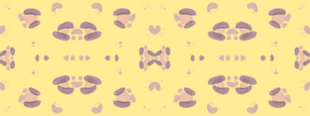 Seamless Leopard Wallpaper. Brown Graphic Camouflage Spots. Watercolour Safari Pattern. Trendy Coat...