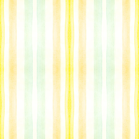 Orange Stripes Pattern. Creative Brushstroke Wallpaper. Summer Horizontal Painting. Watercolour Stripes Template. Grunge Line Motif. Horizontal Texture. Bright Watercolor Stripes Ornament.の写真素材