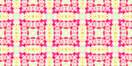 Aztec Pattern Drawn by Hand. Multi Colorful Rapport. Geometric Abstract Mexican Ethnic Background....