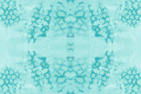 Seamless Predator Pattern. Serpent or Phyton Wild Surface. Trendy Jungle Background. Blue and White...