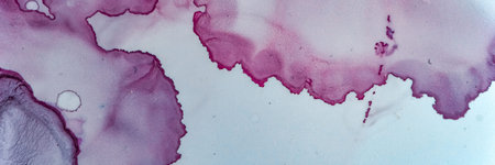 Ocean Abstract Art. Minerals Background. Marin Watercolour Landscape. Contemporary Color Paint. Sea...