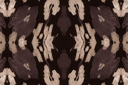 Seamless Leopard Artwork. Brown Ocelot Fur Border. Watercolour Spotted Safari Wallpaper. Graphic...