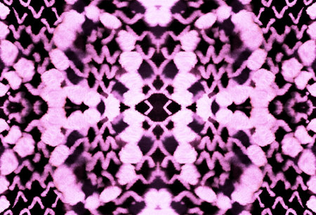 Seamless Snake Skin. Alligator Leather Animal Print. Rugged Exotic Illustration. Pink and Black...