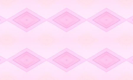 Seamless Pink Diamond Pattern. Rose Stripes Shapes. Bohemian Mexican Tile Design. Organic Ethnic...