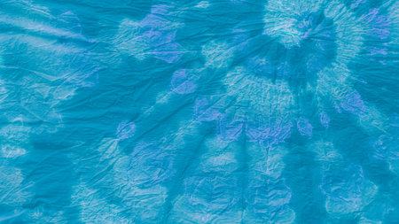 Mint Dirty Tie Dye. Ink Painted Circle. Maritime Abstract Colored Poster. Handmade Texture. Tie Dye...