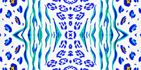 Seamless Crocodile Skin. Colorful Rapport. Artistic Hand Drawn Swimwear. Luxury Zoo Patchwork....