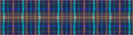 Seamless Plaid Texture. Green Tartan Fabric. Scottish Kilt. Abstract Buffalo Material. Woven Plaid...