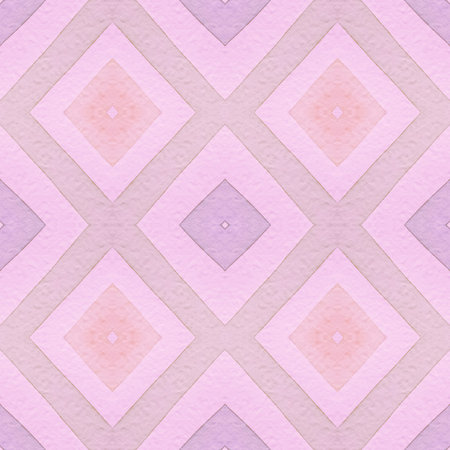 Beauty Diamond Pattern. Seamless Square Ornament. Grunge Tribal Border. Diamond Background. Ikat...