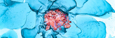 Ocean Abstract Art. Nautical Background. Organicの写真素材