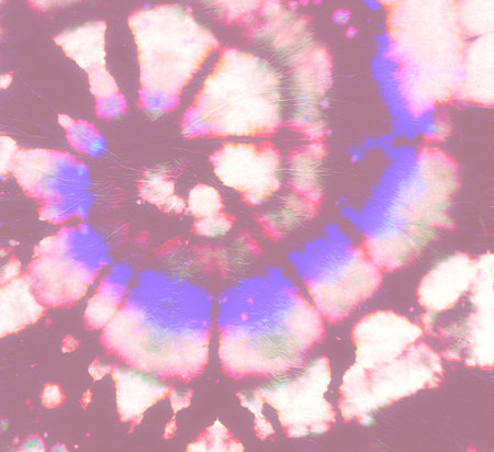 Psychedelic Tie Dye. Abstract Circular Patterns.