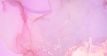 Pink Ink Wash. Liquid Mix. Oil Flow Paint. Marble Wall. Spring Art Painting. Alcohol Ink Wash Pastel. Luxury Wallpaper. Grunge Acrylic Pattern. Contemporary Ink Pastel.の写真素材