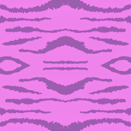 Seamless Animal Skin. Fashion Tiger Texture. Pink Watercolor Design. Seamless Safari Wallpaper. Animal Print. Abstract Jungle Texture. Watercolor Stripes. Seamless Green Cheetah Ornament.の写真素材