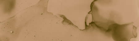 Abstract Coffee Stains. Dirty Blots Pattern. Creative Old Dirt Paper. Watercolour Chocolate Background. Beige Coffee Stains. Grunge Blots Banner. Antique Old Dirt Paper. Beige Coffee Splash.の写真素材