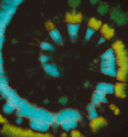 Psychedelic Tie Dye. Hippie Spiral Design. Fantasy Color Shirt. Art Grunge Style. Batik Background. Tye Dye Circular Backdrop. Watercolor Dyed Texture. Colorful Psychedelic Tie Dye.の写真素材