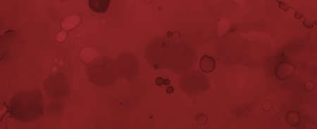 Abstract Blood Background. Rose Fluid Banner. Horror Spatter Black. Watercolour Bloody Design. Blood Background. Grungy Ink Wallpaper. Halloween Splatter Black. Watercolor Blood Background.の写真素材