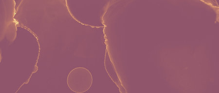 Gold Background. Orange Luxury Effect. Red Art Bronze Abstraction. Brown Old Artistic Fire. Ink Gold Pattern. Art Hot Molten Abstraction. Brown Luxury Paint. Ink Gold Texture.の写真素材