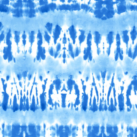Shibori stripes design. Tie dye fabric. Abstract ink texture. Geometric stains pattern. Shibori vectors. Watercolorのイラスト素材