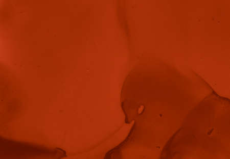 Blood Spatter Red. Watercolour Background. Grungyの写真素材