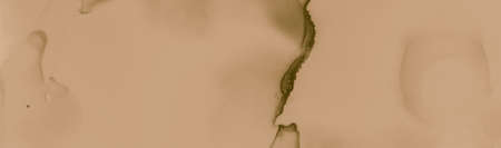 Abstract Coffee Splash. Grunge Brown Banner.の写真素材