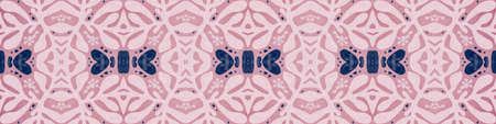 Talavera pattern. Seamless portugal mosaic. Vintage azulejo background.の写真素材