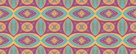 American native ornament. Seamless aztec background.
